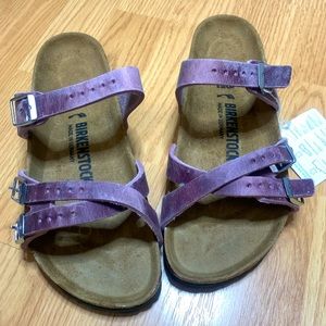 Birkenstock Lavender Franca Sandals